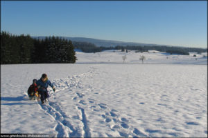 Promenade hivernal à Métabief
