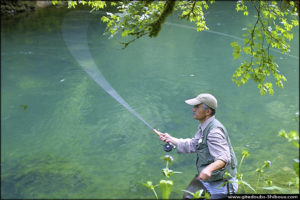 Pêche à la truite - Vallée du Cusancin (Doubs)