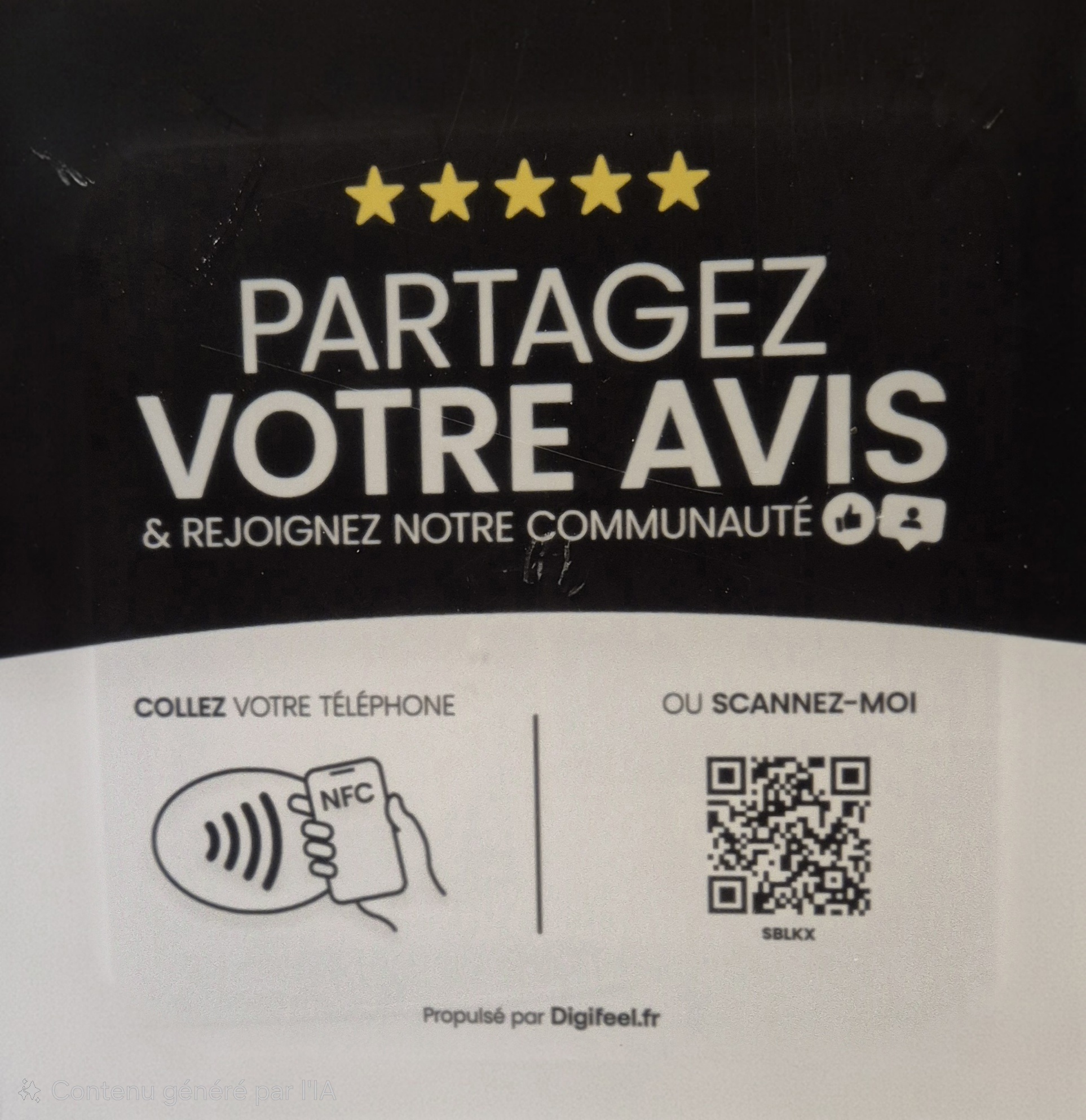 Partager votre avis et aider nous à booster notre référencement